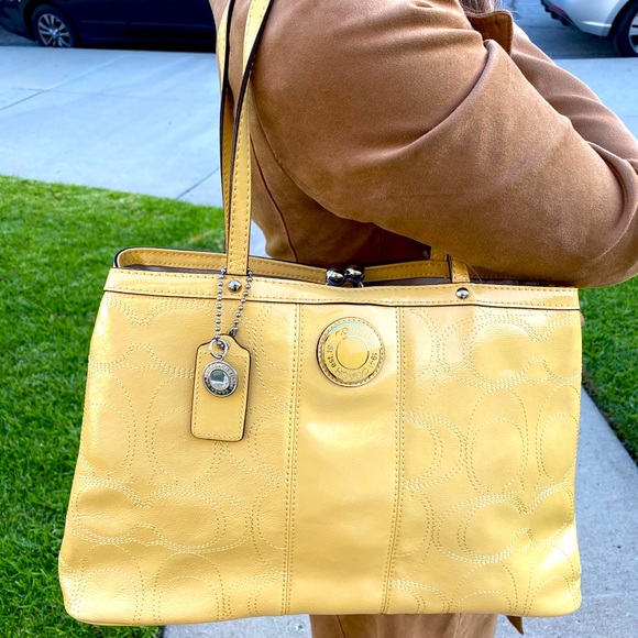 Coach Handbags - Coach bag - tag still on - yellow